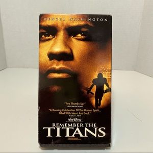 Disney’s “Remember the Titans “, VHS, 1989, PG